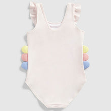 Load image into Gallery viewer, Pink Seahorse Theme Swimsuit
