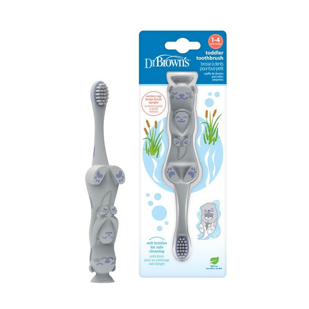 Grey Otter Toddler Toothbrush- (1 To 4Years)