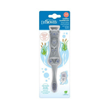 Load image into Gallery viewer, Grey Otter Toddler Toothbrush- (1 To 4Years)
