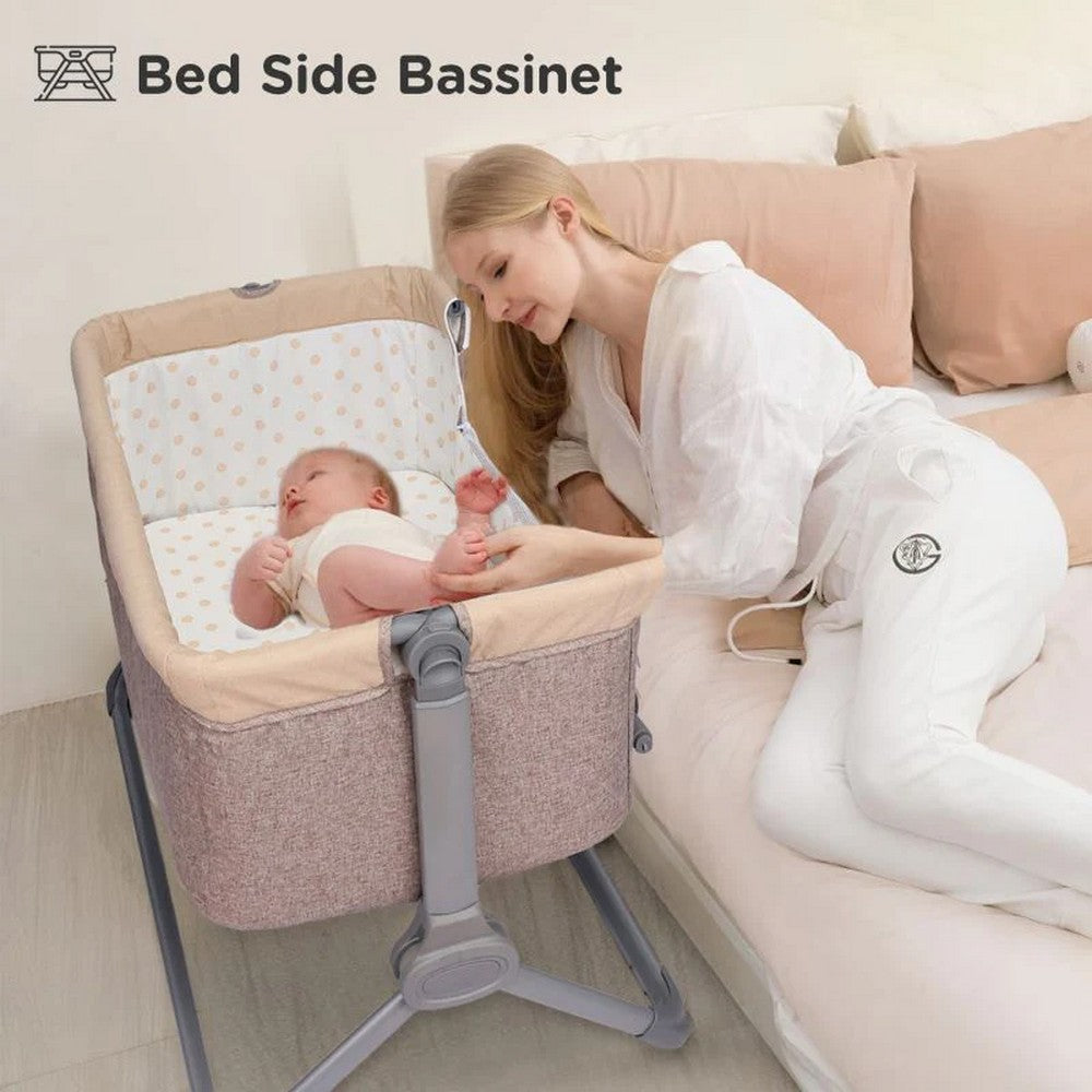 Beige Little Baby Cot