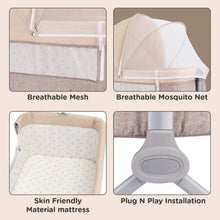 Load image into Gallery viewer, Beige Little Baby Cot
