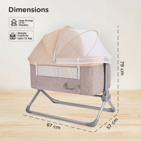 Beige Little Baby Cot