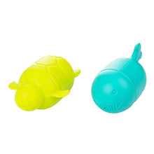 Load image into Gallery viewer, Green Silicone Bath Toy Set Of 2
