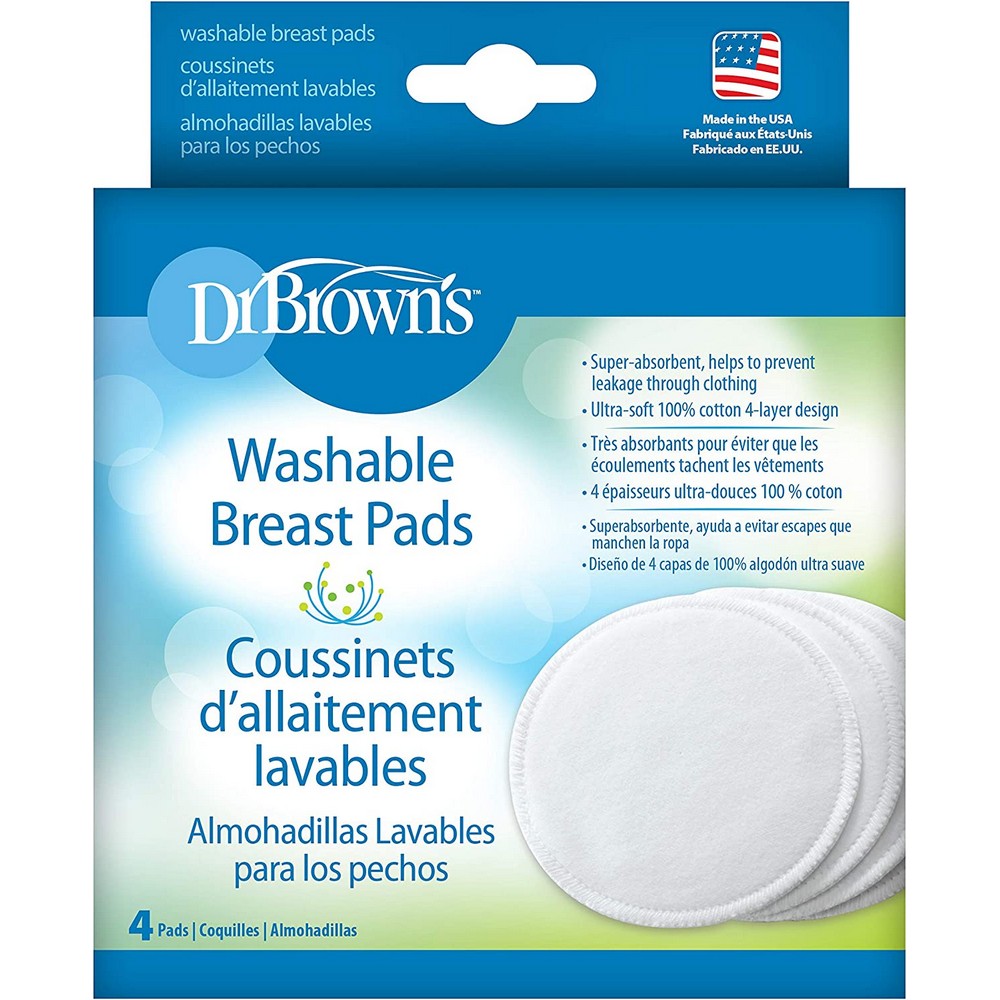 Washable Breast Pads Pack Of 4