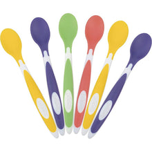 Load image into Gallery viewer, Soft Tip Silicone Spoons - Pack Of 6
