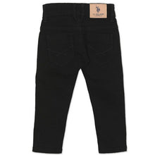 Load image into Gallery viewer, Black Mid Rise Slim Fit Clean Look Jeans
