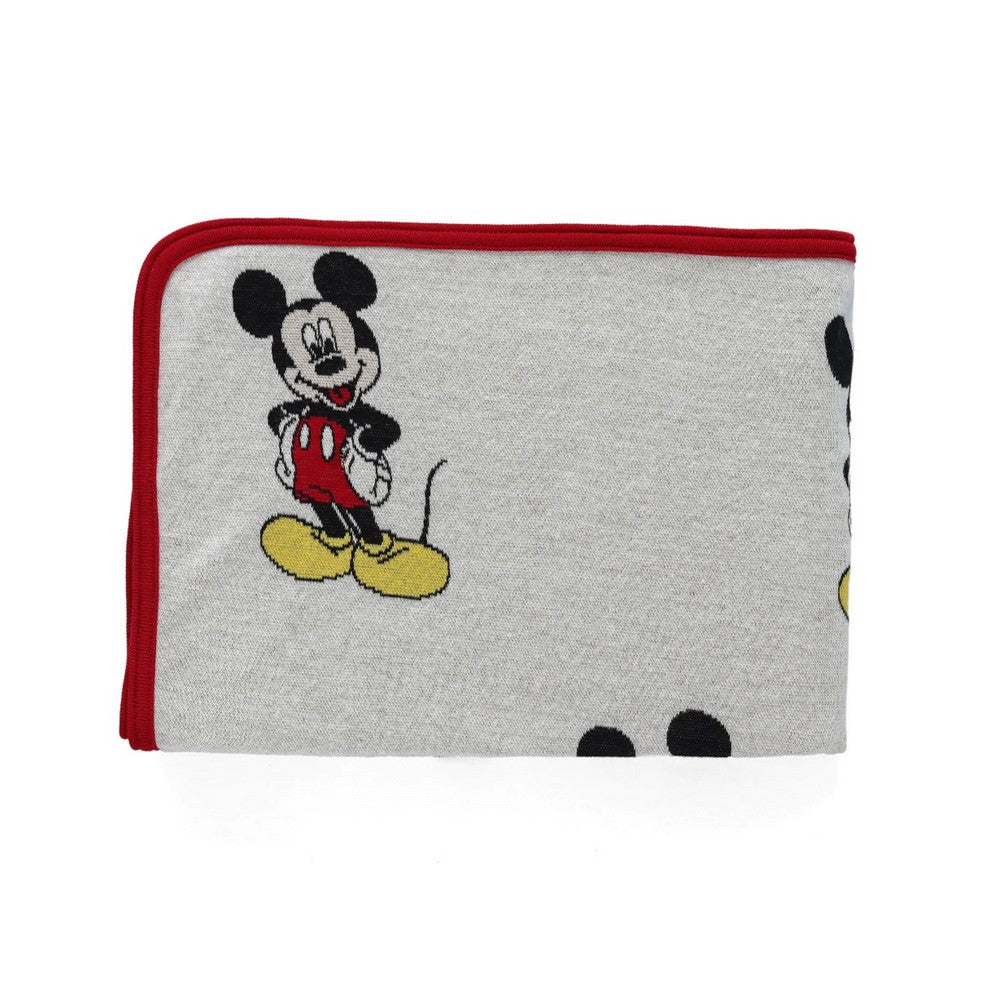 Mickey Mouse Cotton Knitted Ac Blanket