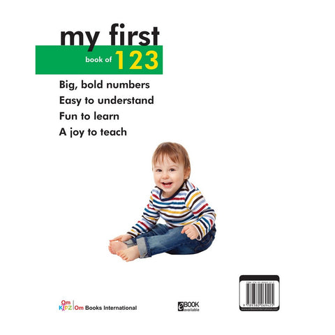 My First Book Of 123 Board Book