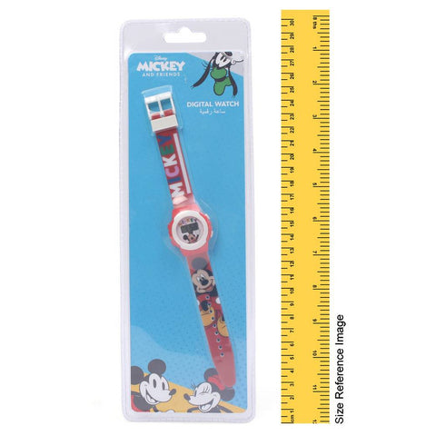 Red Mickey Mouse Digital Watch