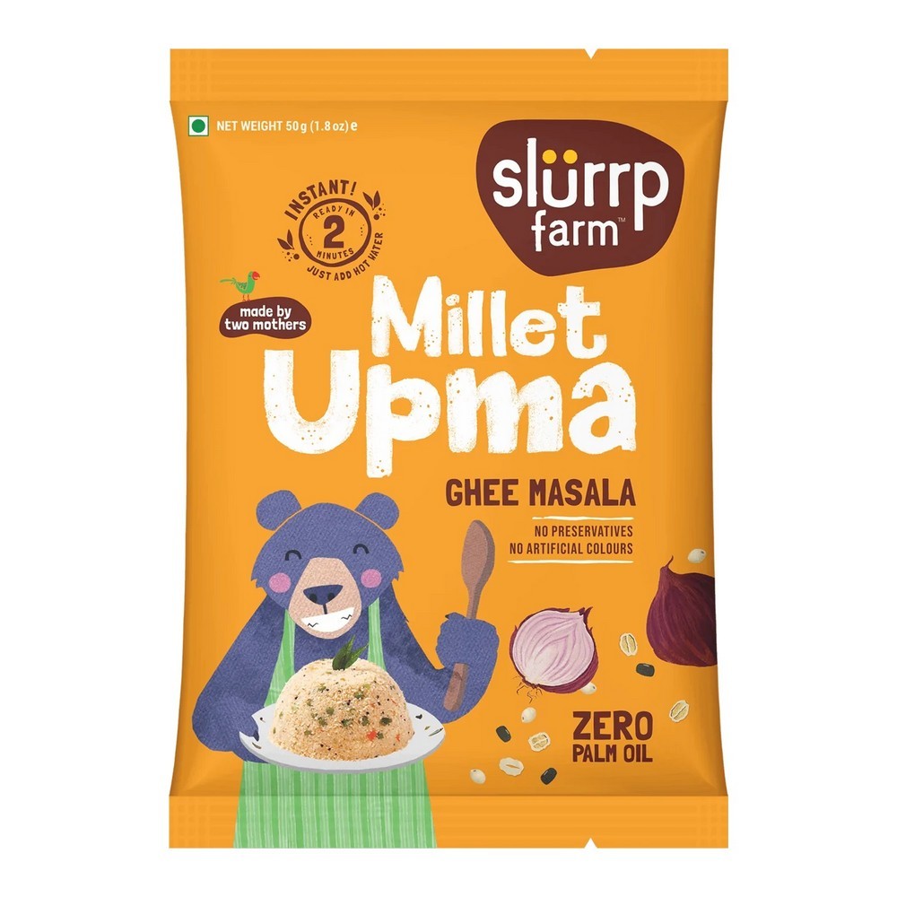 Slurrp farm Upma Ghee Masala Instant Mix- 50gm