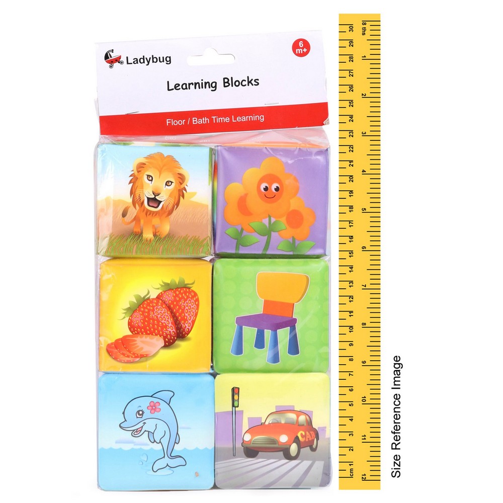 Ladybug Bath Time Learning Blocks