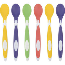 Load image into Gallery viewer, Soft Tip Silicone Spoons - Pack Of 6
