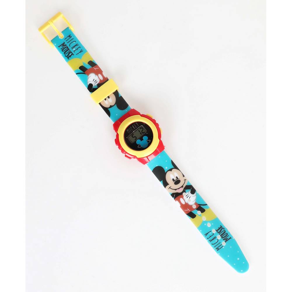 Blue Mickey Mouse Printed Digital Watch