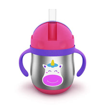 Load image into Gallery viewer, Pink Unicorn Gravity Sipper - 390 ml
