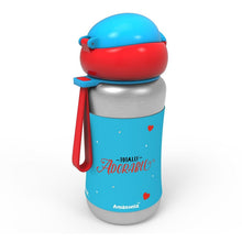 Load image into Gallery viewer, Blue Unicorn Sport Sipper Stainless Steel Bottle - 350ml
