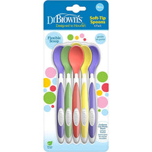 Load image into Gallery viewer, Soft Tip Silicone Spoons - Pack Of 6
