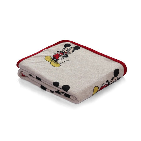 Mickey Mouse Cotton Knitted Ac Blanket