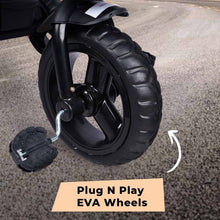 Load image into Gallery viewer, Red T10 Ace Tricycle For Kids With Front &amp; Back Basket, Seat Belt
