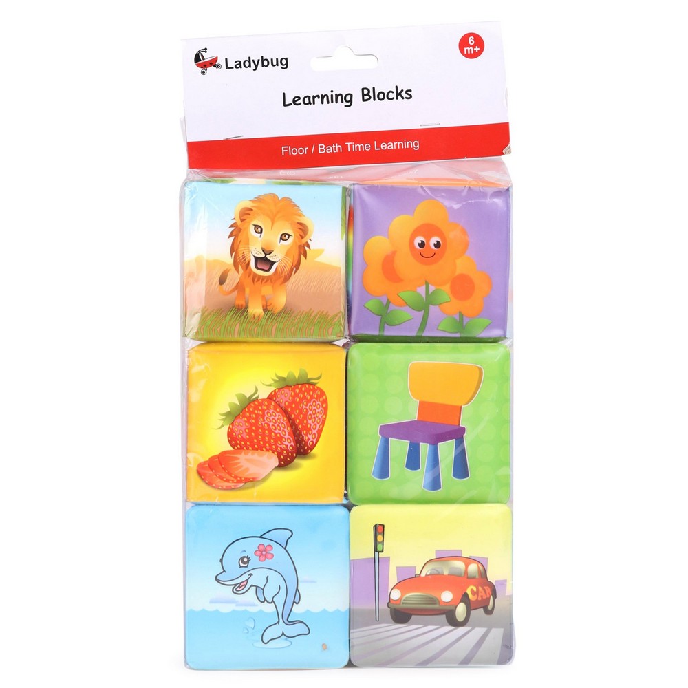 Ladybug Bath Time Learning Blocks