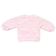 Load image into Gallery viewer, Pink Bear Theme Full Sleeves Sweatshirt
