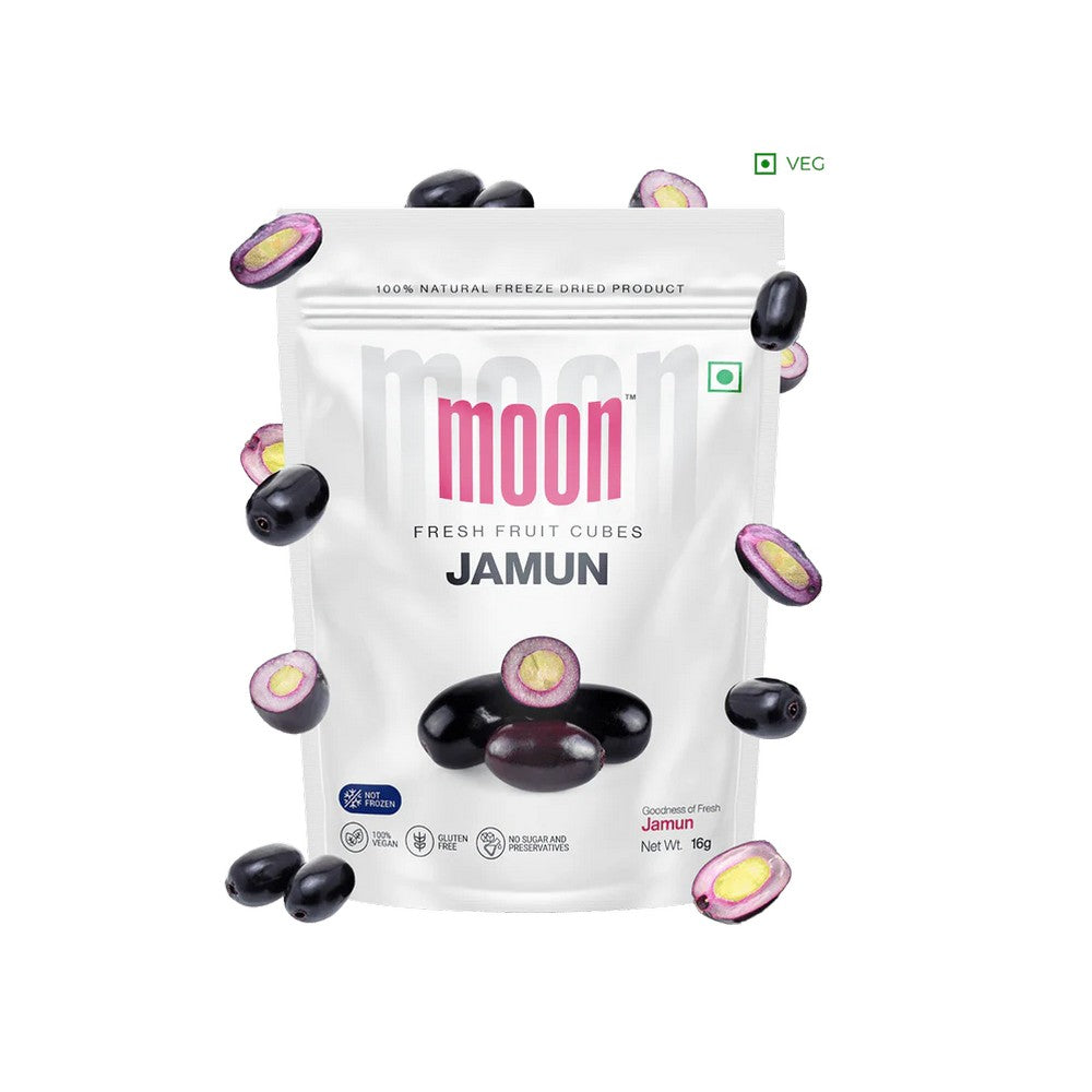 Freeze Dried Jamun Cubes-16 Grams