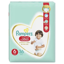 Load image into Gallery viewer, Size 6 Pampers Premium Care Pants Diapers - 36 Pants (16+ kg)
