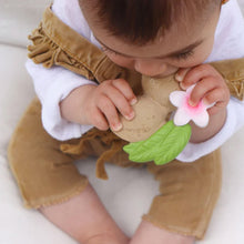 Load image into Gallery viewer, Aly The Almond Natural Rubber Teether
