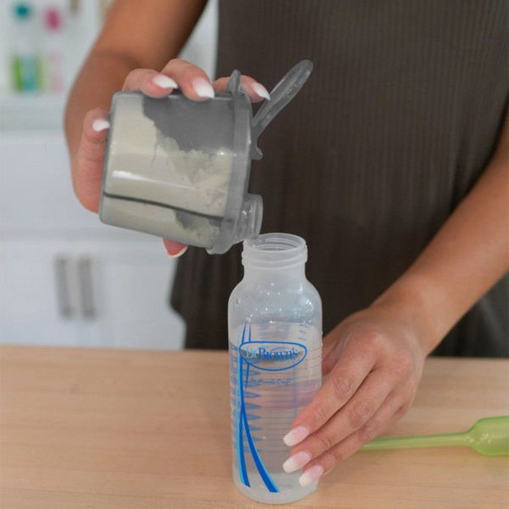 Grey Baby Formula Dispenser