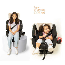 Load image into Gallery viewer, Loopie Lap Black Car Seat
