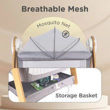 Load image into Gallery viewer, Lullabies Woodsy Electric Cradle For Babies
