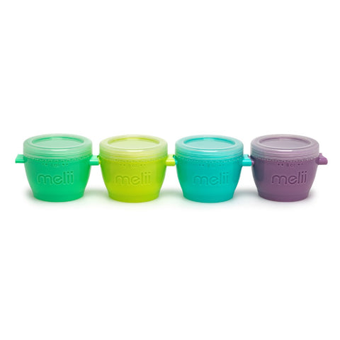 Melii Snap & Go Pods 6oz - 4 Piece Set