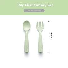 Load image into Gallery viewer, My First Cutlery Fork &amp; Spoon Set
