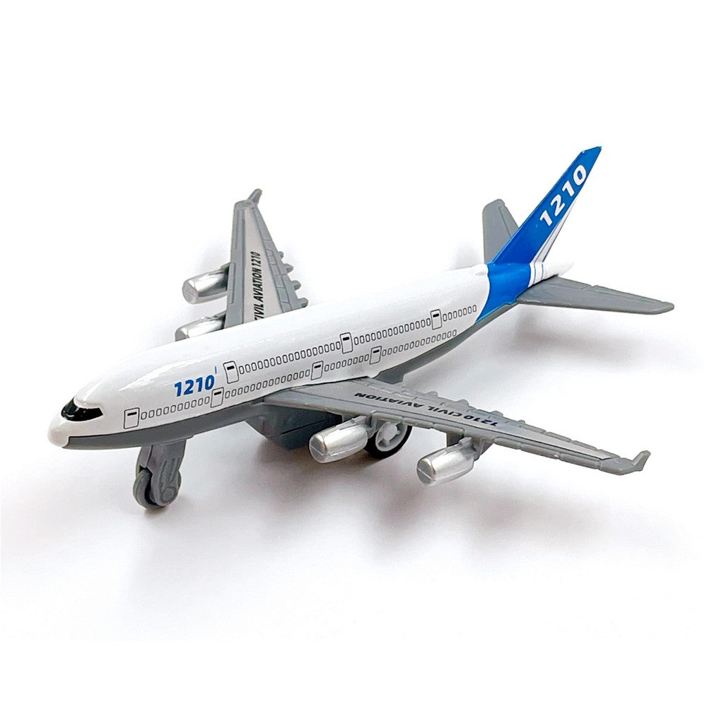 Pull Back Metal Plane Toy