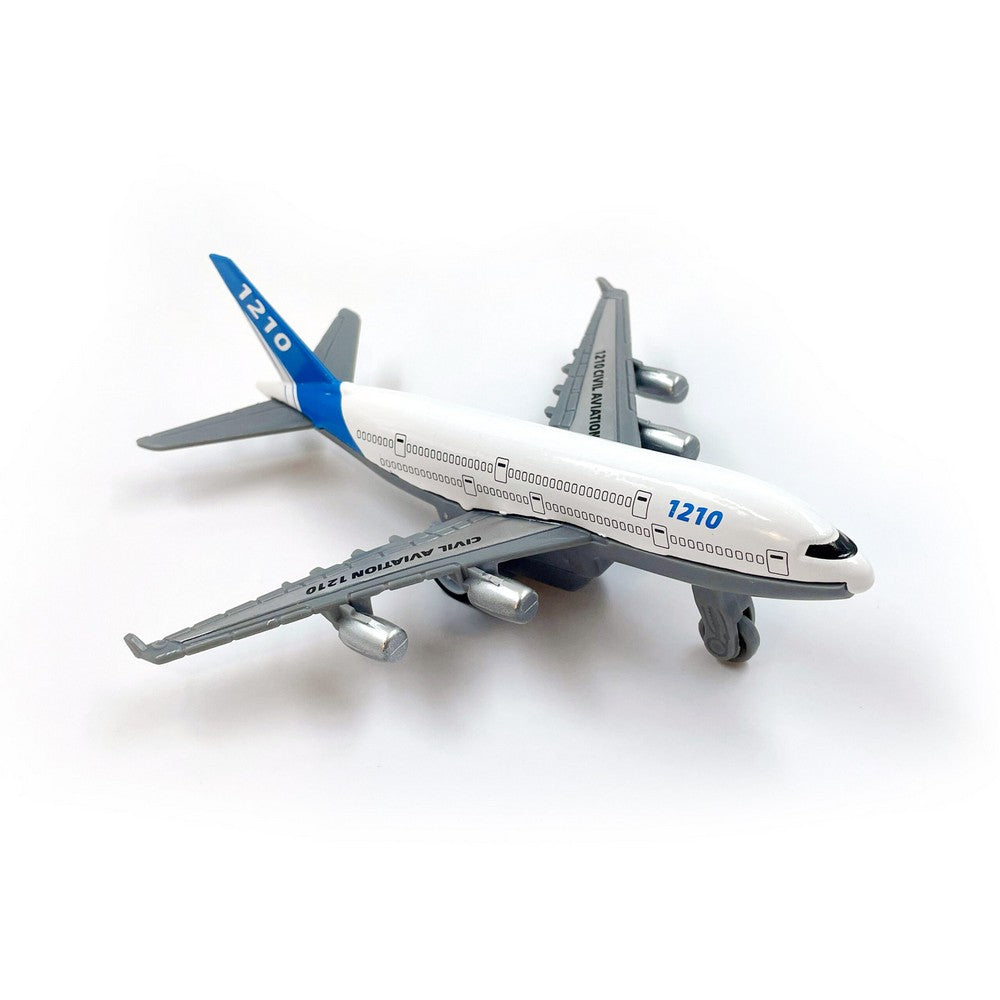 Pull Back Metal Plane Toy
