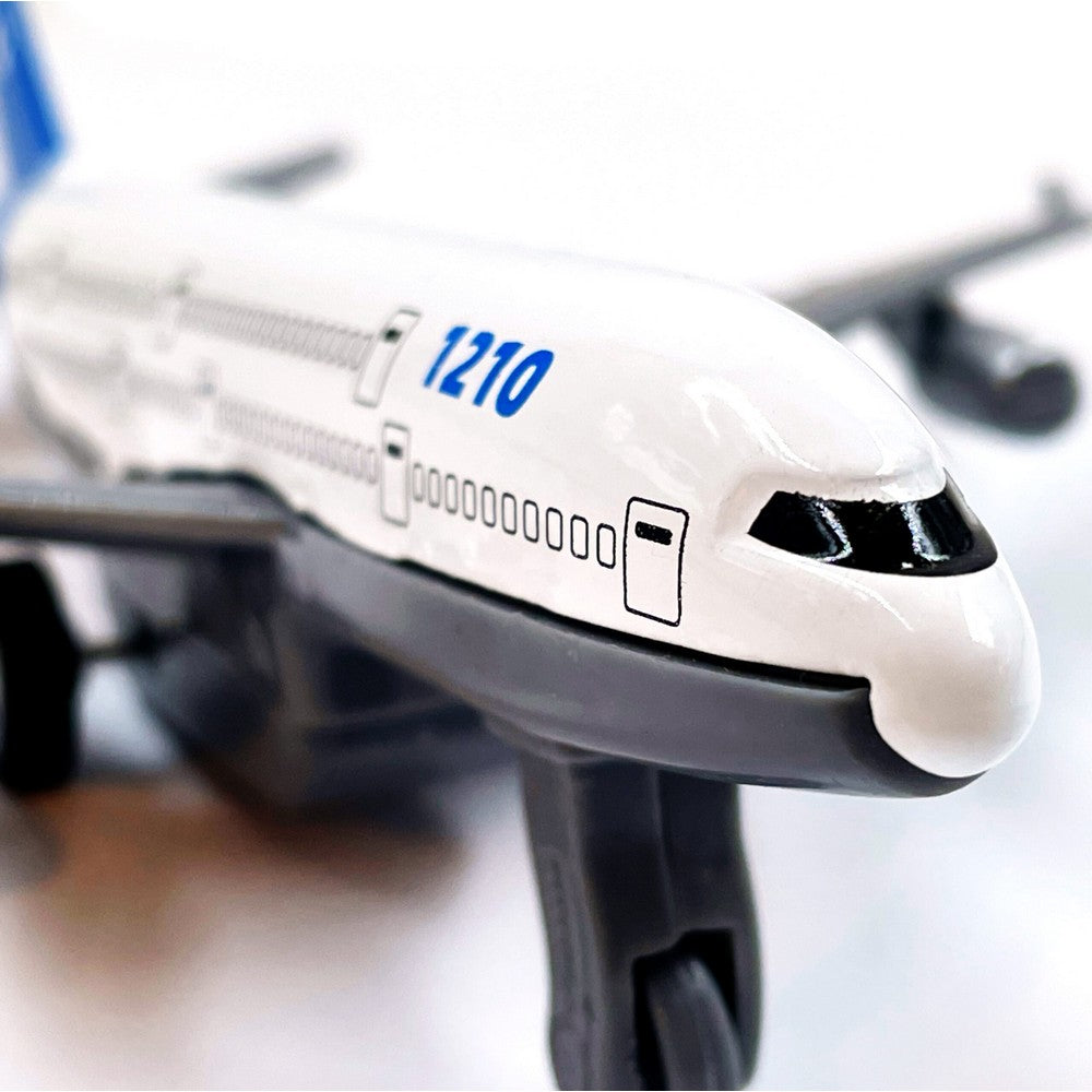 Pull Back Metal Plane Toy
