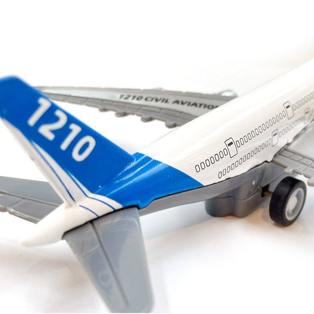Pull Back Metal Plane Toy