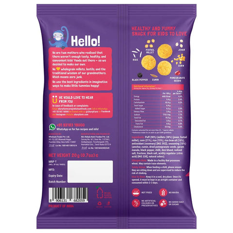 Slurrp Farm Khatta Meetha Mighty Puff - 20gm