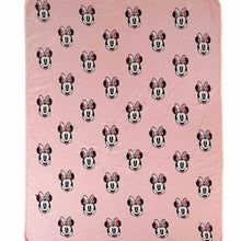 Load image into Gallery viewer, Minnie Love Disney Cotton Knitted  Ac Blanket
