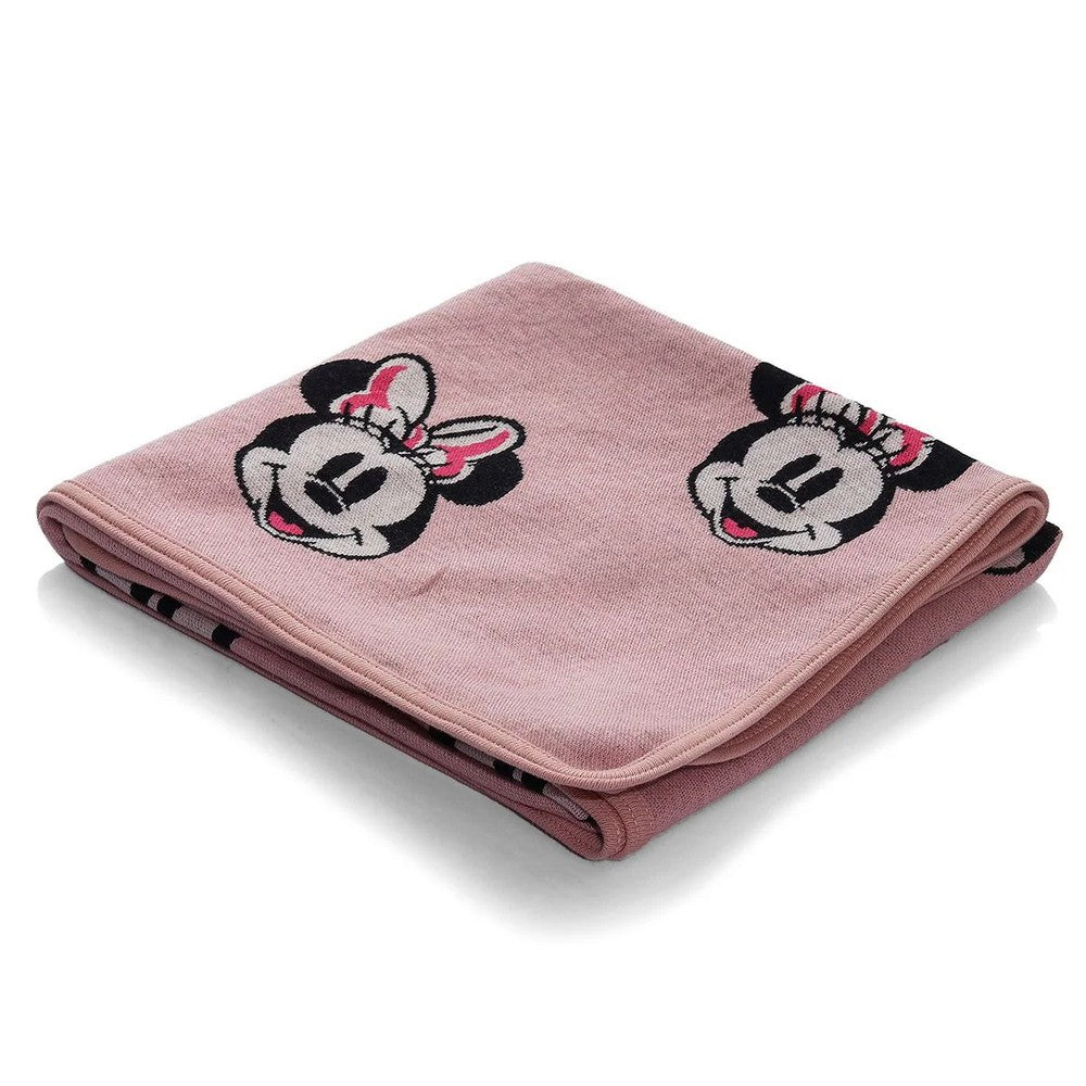 Minnie Love Disney Cotton Knitted  Ac Blanket