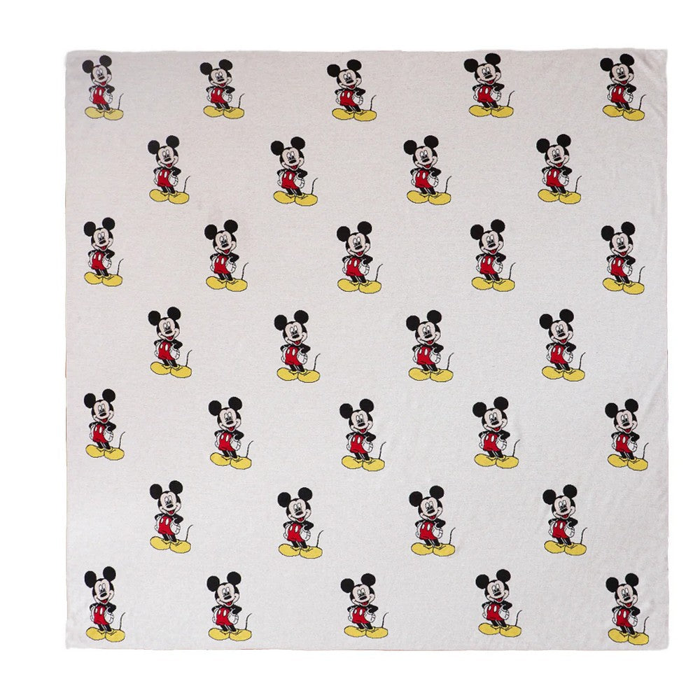 I Love Mickey Mouse Disney Cotton Knitted AC Blanket For Baby