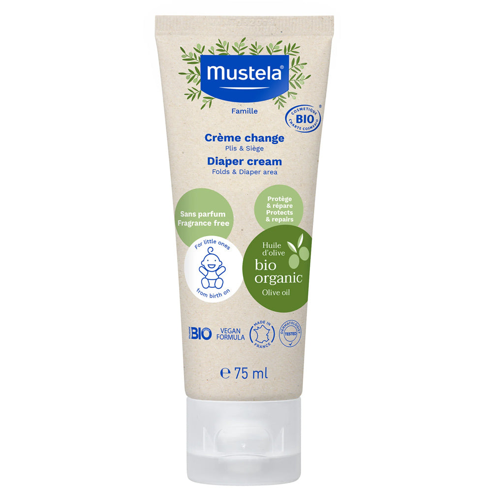 Mustela Bio Organic Diaper Cream - 75ml