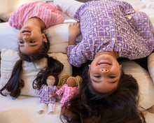 Load image into Gallery viewer, Purple Moon Chase Cotton Kurta Pajama Set
