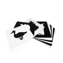 Load image into Gallery viewer, Quantum Farm Animals Flashcard Black &amp; White
