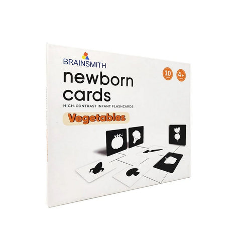 New-Born Baby Flash Cards Vegetables - 10 Cards