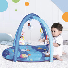 Load image into Gallery viewer, Blue Space Theme Baby Play Gym
