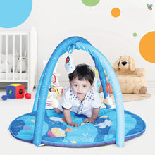 Load image into Gallery viewer, Blue Space Theme Baby Play Gym
