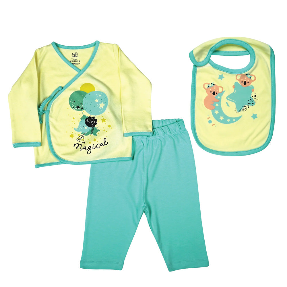 Magical Flite Theme Jabla With Legging & Krescent Koala Bib