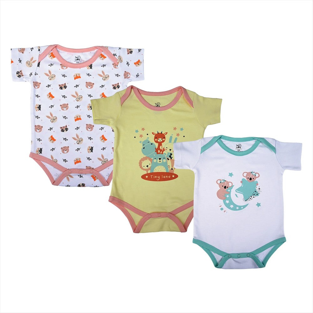 Honey Bunny, Magical Flite & Krescent Koala Onesies (Pack Of 3)