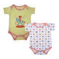 Jolly Ride & Honey Bunny Ride Theme Onesies (Pack Of 2)