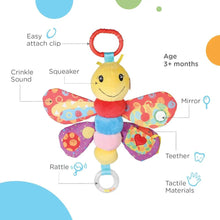 Load image into Gallery viewer, Nuluv Butterfly Toy (Colors May Vary)
